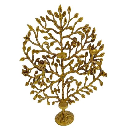 Elegant Brass Kalpavriksha Divine Tree Lamp