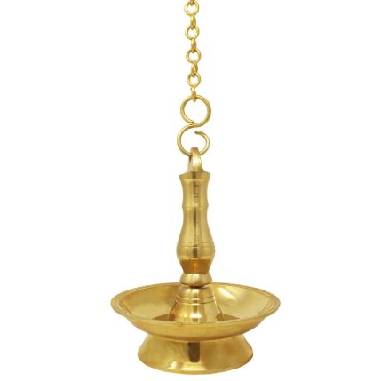 Brass hanging lamp
