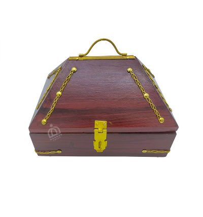 Kerala Box | Handcrafted Wooden Storage Box | Traditional Kerala Gift & Home Decor