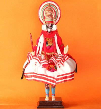 Kerala Kathakali Model (Thaadi Vesham)