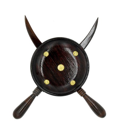 Handcrafted Swordset Curio for Home Decor and Gifting