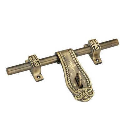 Brass Aldrop for Door – Antique Finish | Strong & Stylish Main Door Locking Handle