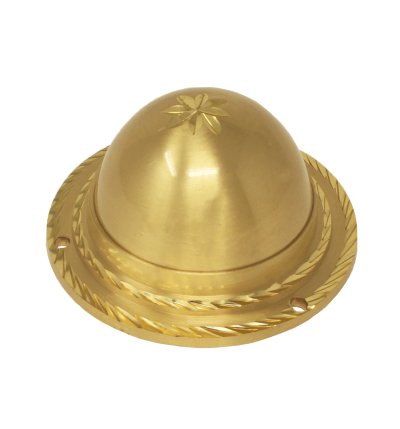 Brass Dome Door – Matt Diamond Cut Finish | Premium Decorative Door Hardware