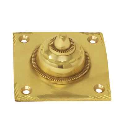 Brass Special Square Dome Door – Matt Finish | Premium Decorative Door Hardware