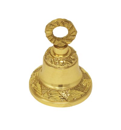 Brass Door Bell – Matt Finish | Handcrafted Doorbell for Home & Pooja Room Decor