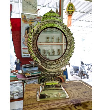 Aranmula Kannadi with Designed Edge – 5 Inch