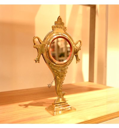 Aranmula kannadi, shank peedom special model (metal mirror) - 3 inch