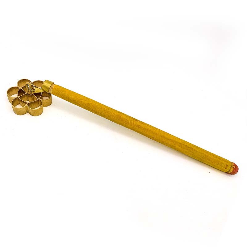 Authentic Bronze Achappam Maker – Traditional Achu for Perfect Rosette Cookies