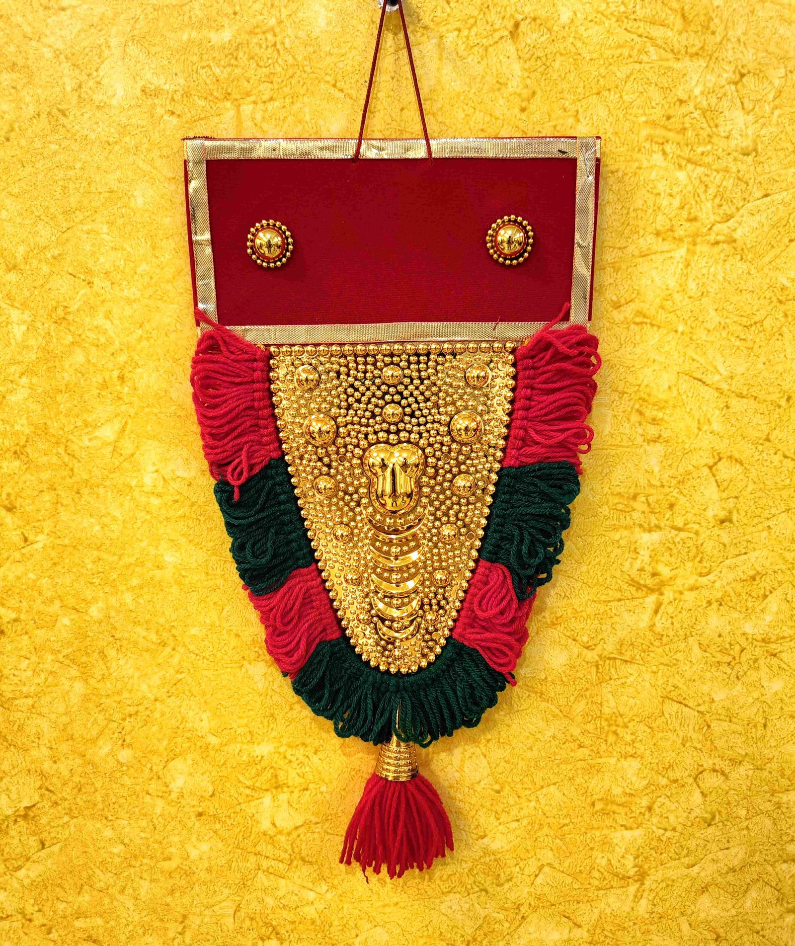 Handcrafted Kerala Traditional Nettipattam - Authentic Home Decor & Perfect Gifting