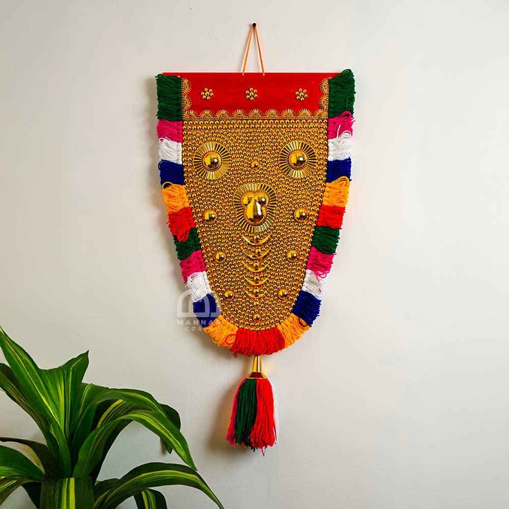Handmade Nettipattam – Traditional Kerala Elephant Caparison | Handcrafted Wall Decor & Gift