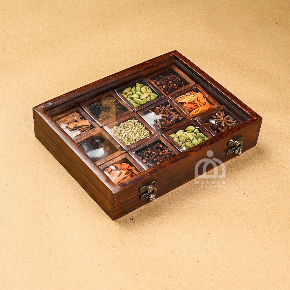 Mannar Craft Spice Masala Box With Spice