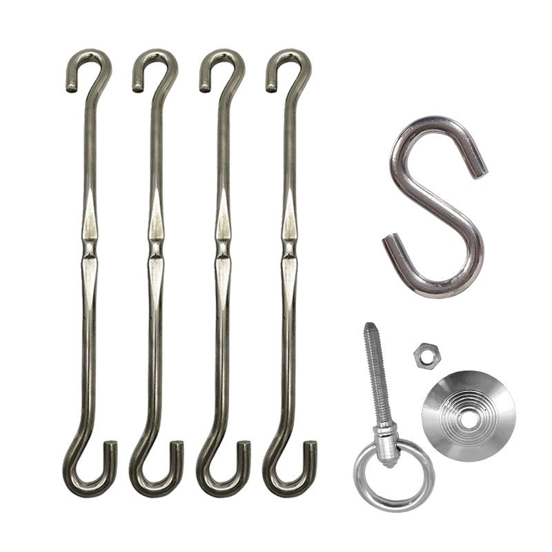 Steel Swing Rod Jula Full Set – 7 Feet – Deluxe | Heavy-Duty Swing Support for Home & Garden