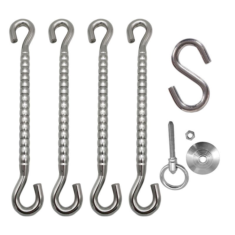 Steel Swing Rod Jula Full Set – 7 Feet – 16mm Mala Jula | Heavy-Duty Hanging Swing Fittings