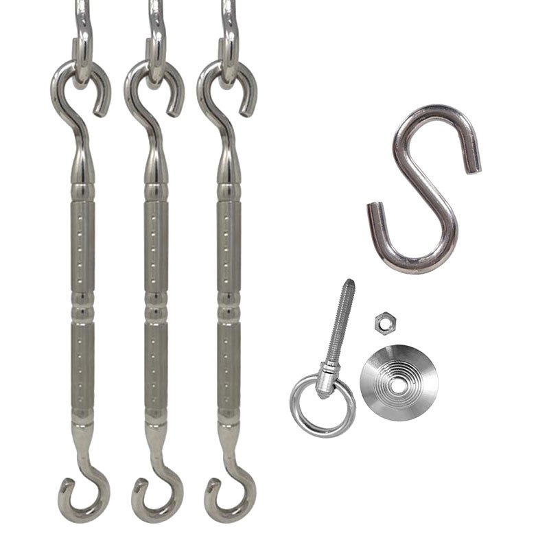 Steel Swing Rod Jula Full Set – 7 Feet – 16mm Dot Design | Heavy-Duty Swing Hanging Support