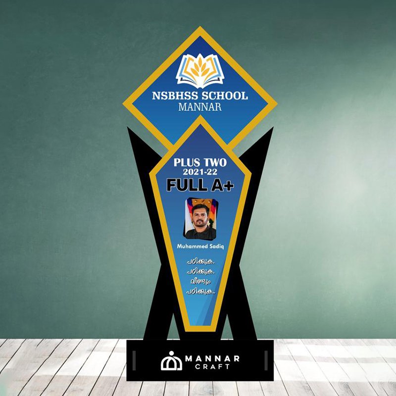 Mannar craft Special Appreciation Memento with Photo 