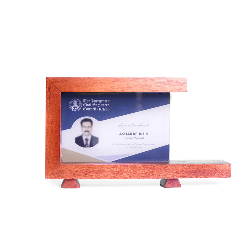 Mannar Craft Acrylic Customized Mementos, 7H X 9W Inches