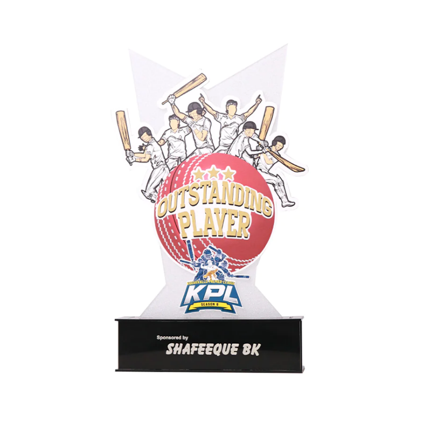 Mannar Craft Outstanding Cricket Player Mementos 10.7H X 6.5W Inch