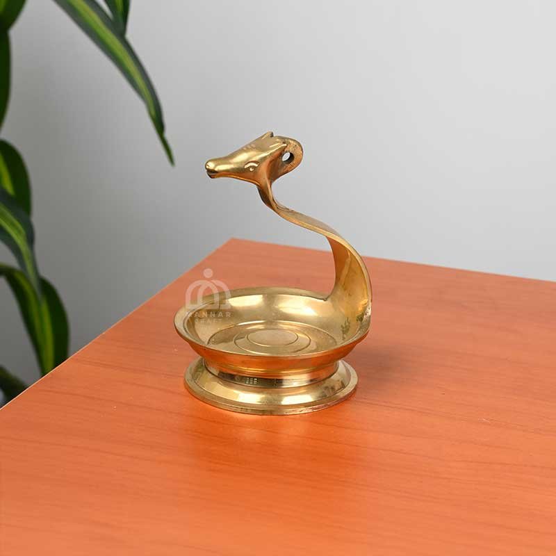 Kuthira Vilakku / Horse headed hanging oil lamp