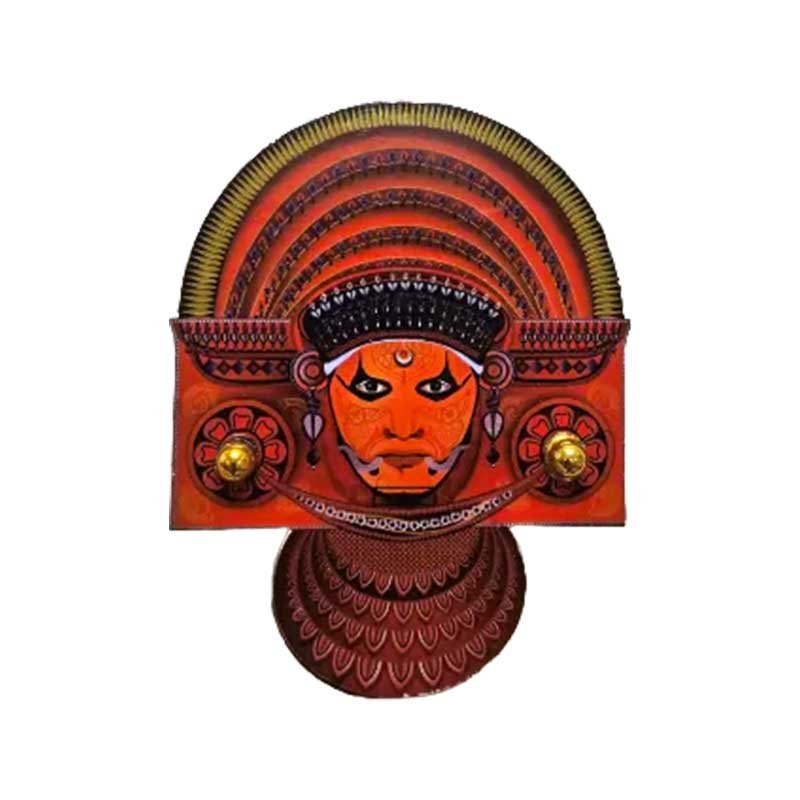 Theyyam Fridge Magnet – Traditional Kerala Art Printed on MDF – Cultural Souvenir Decor by Mannar Craft