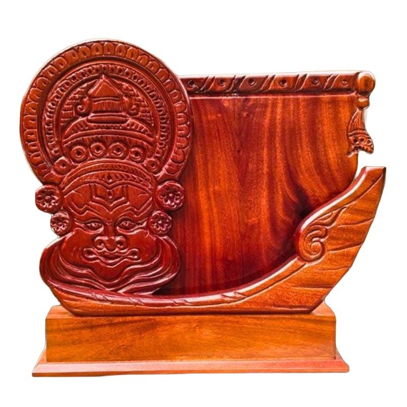 Kathakali Mahogany Wood Memento – Premium Cultural Award