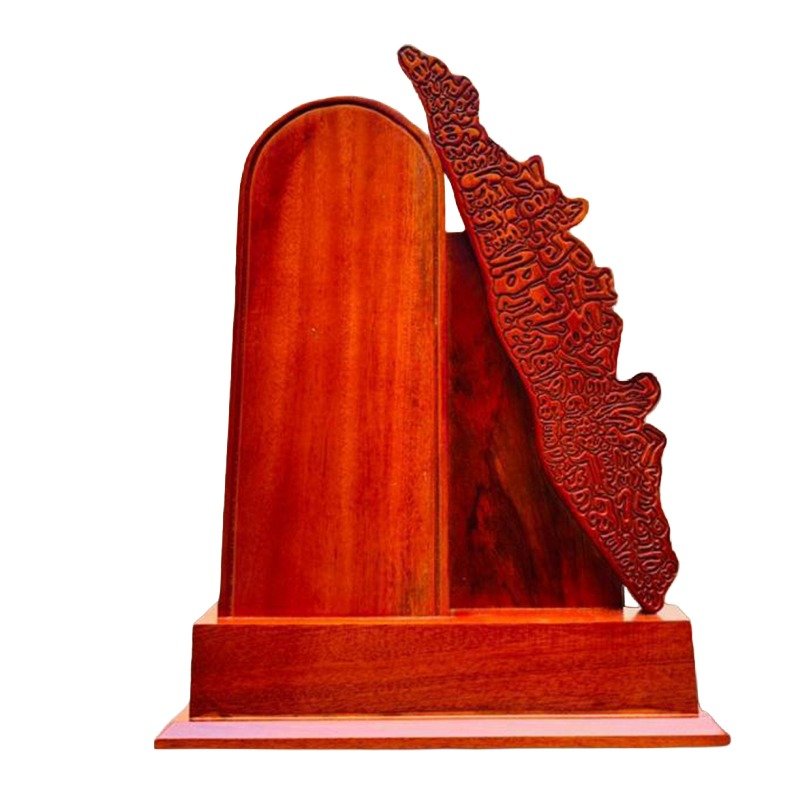 Mahogany Wood Award Memento – Kerala Special Premium Design