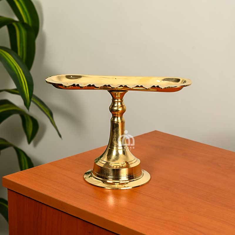 Paathi Vilakku – Handmade Traditional Kerala Oil Lamp