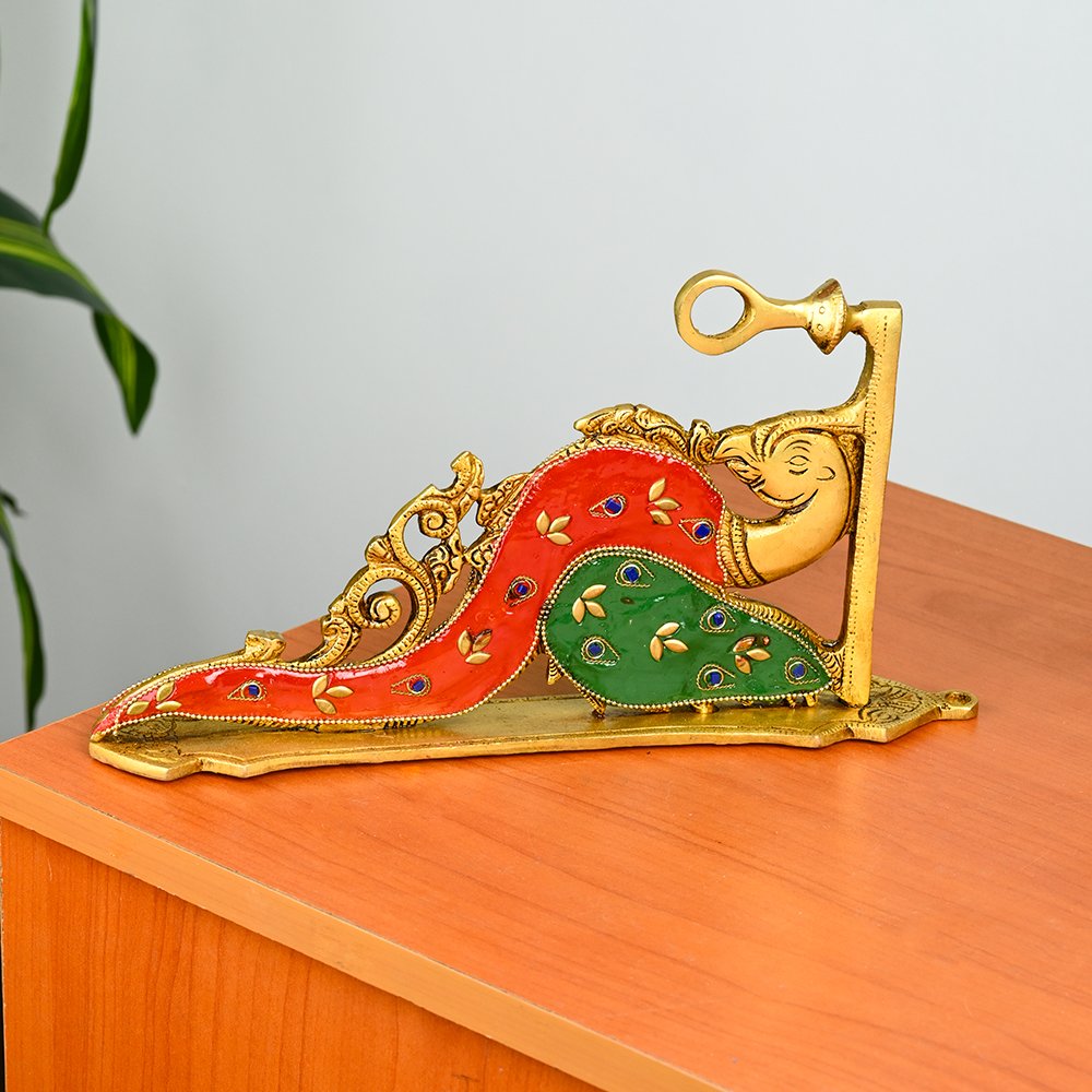 Brass Wall Hanging Peacock – Traditional Handmade Wall Decor