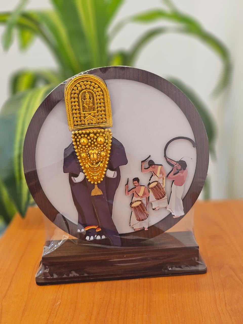 Pooram Circle with Base – Traditional Kerala Festival Décor
