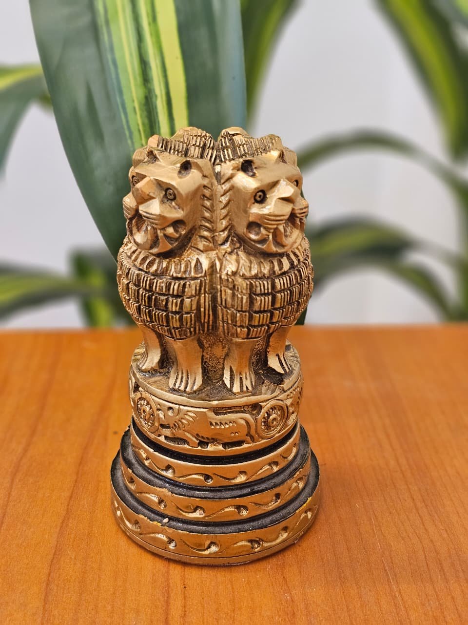 Ashoka Pillar Showpiece – Premium Heritage Decor Artifact