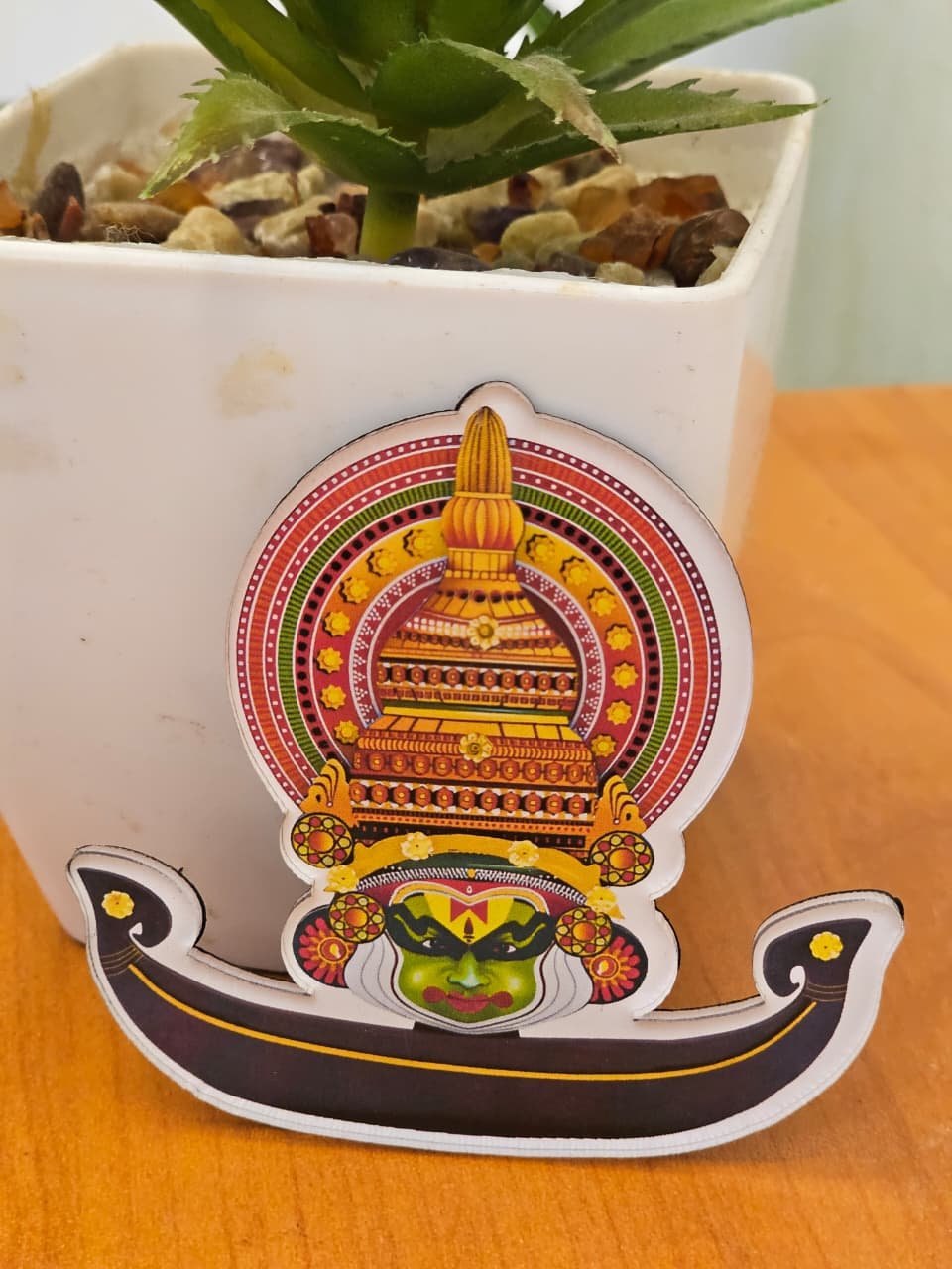 KATHALI  BOAT  - Acrylic Fridge Magnets – Stylish Decorative Kitchen Magnets