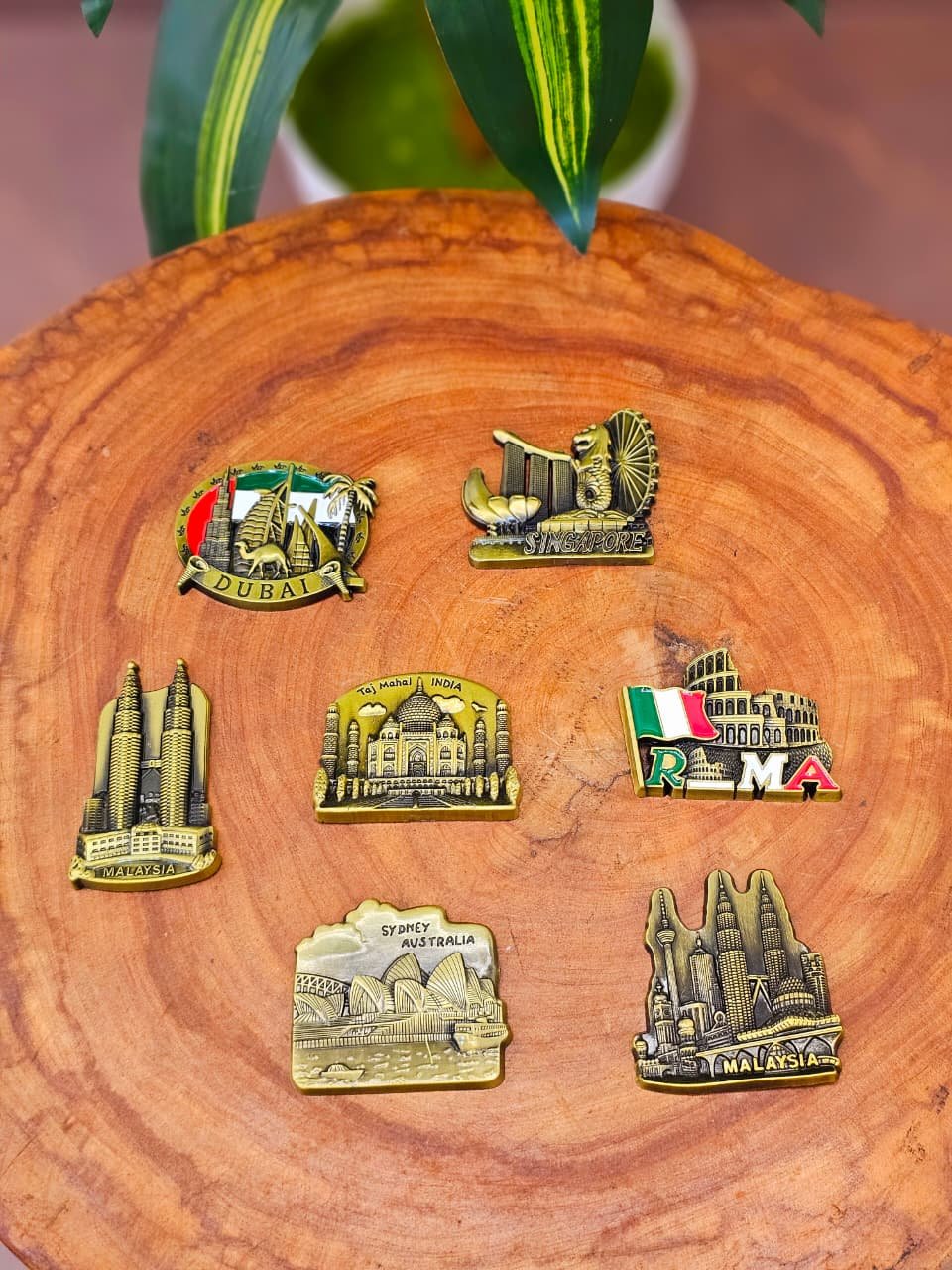 Tourism Fridge Magnets Combo Set of 7 – Travel Souvenirs