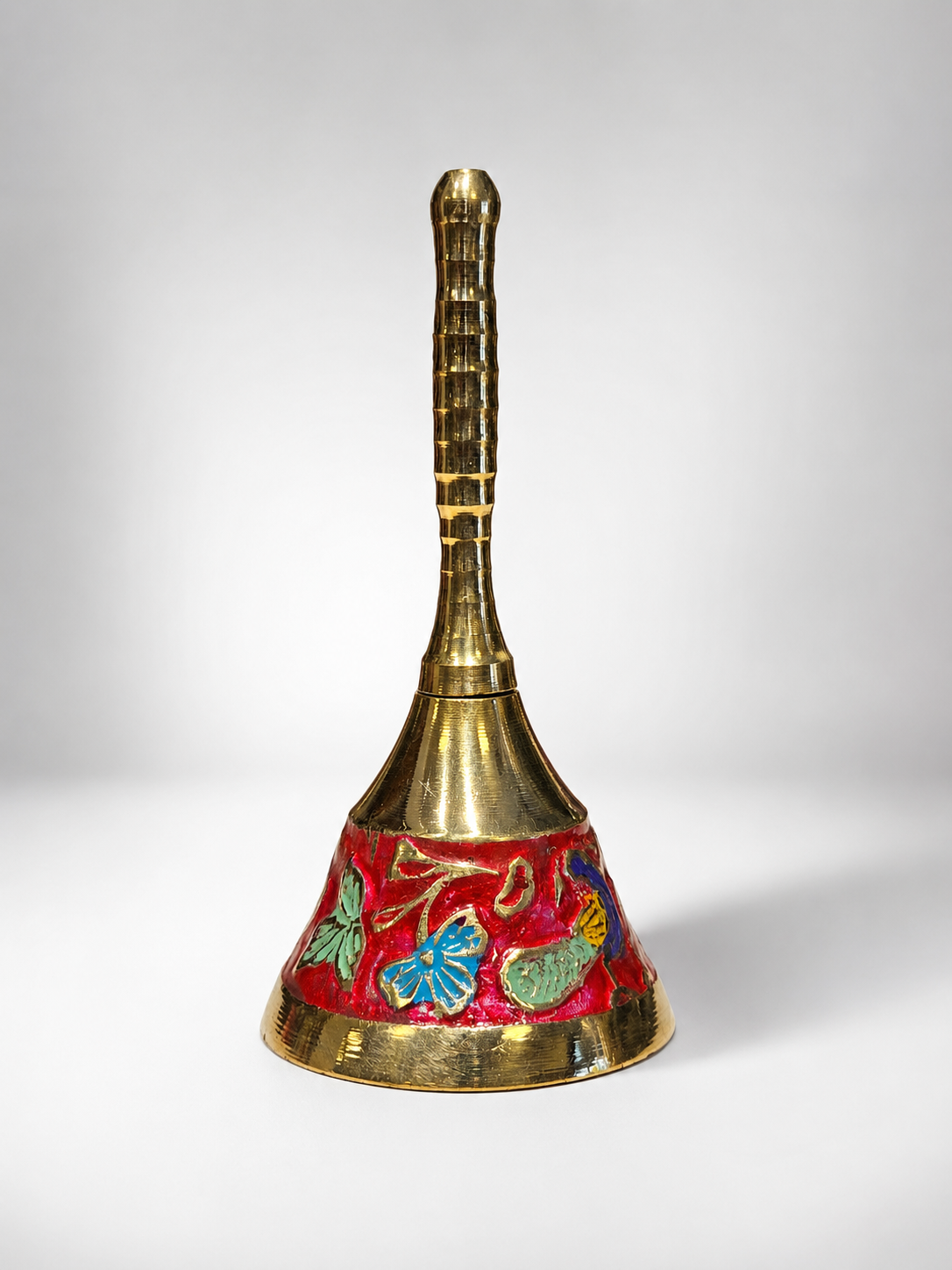 Brass Bell with Artwork – Handcrafted Decorative Hanging Bell