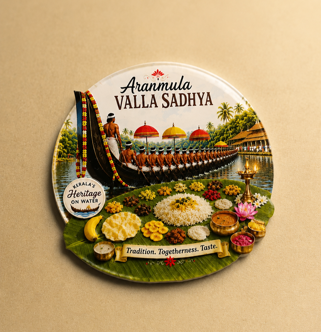 ARANMULA Boat Race Acrylic Fridge Magnet | Premium Souvenir Gift