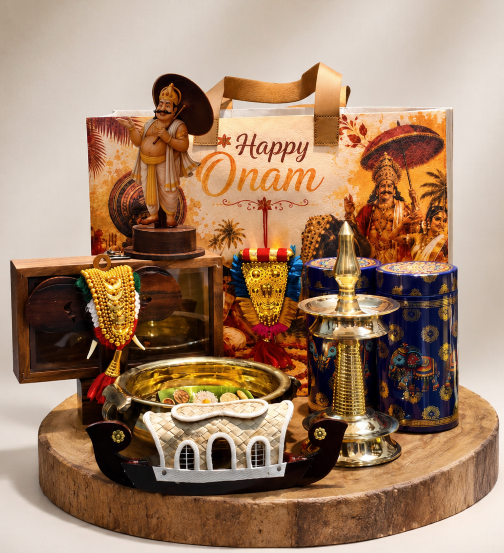 Onam Gift Combo – Premium Kerala Festival Gift Hamper Set