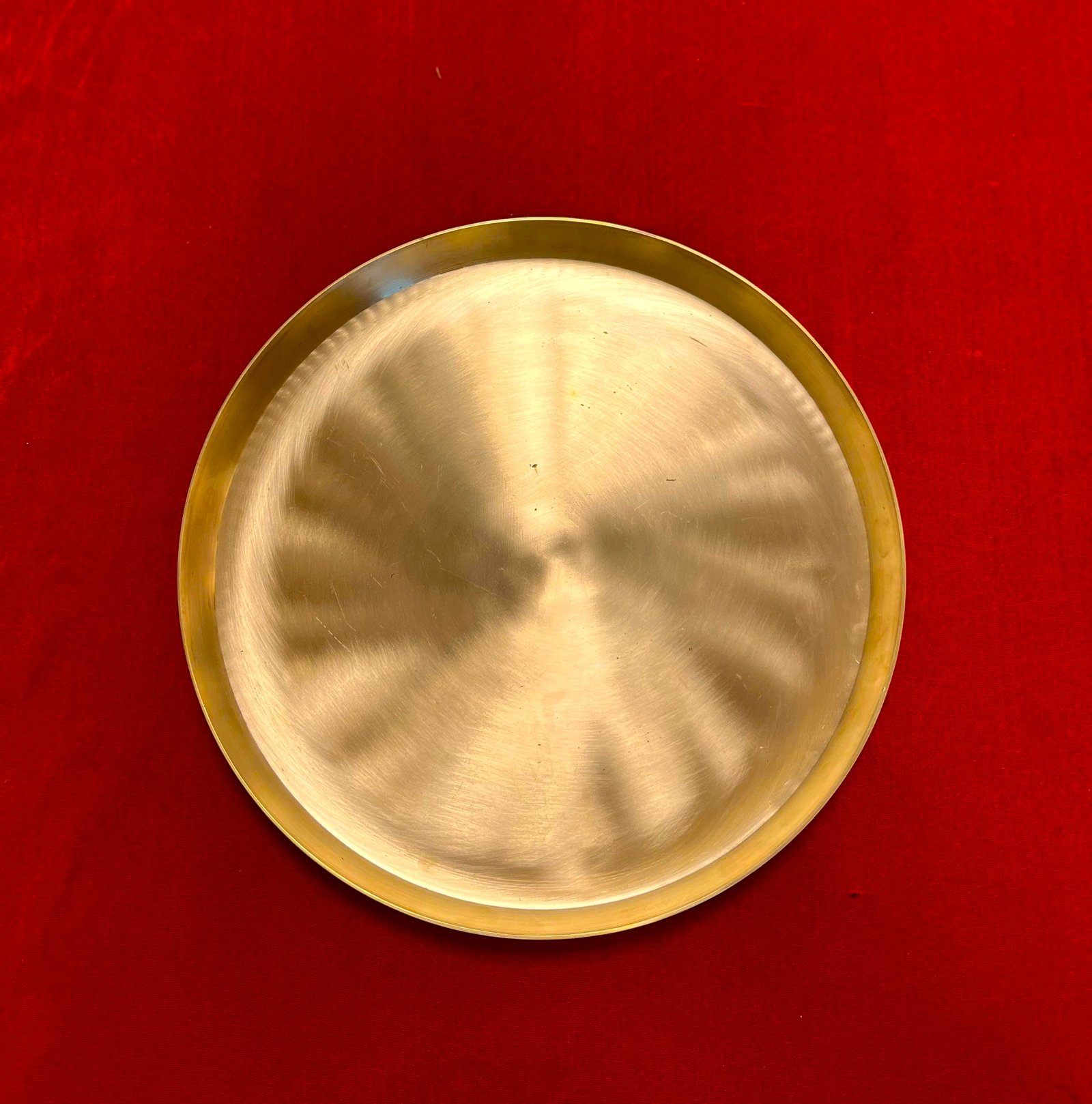 Bronze Plate – Premium Traditional Indian Tableware