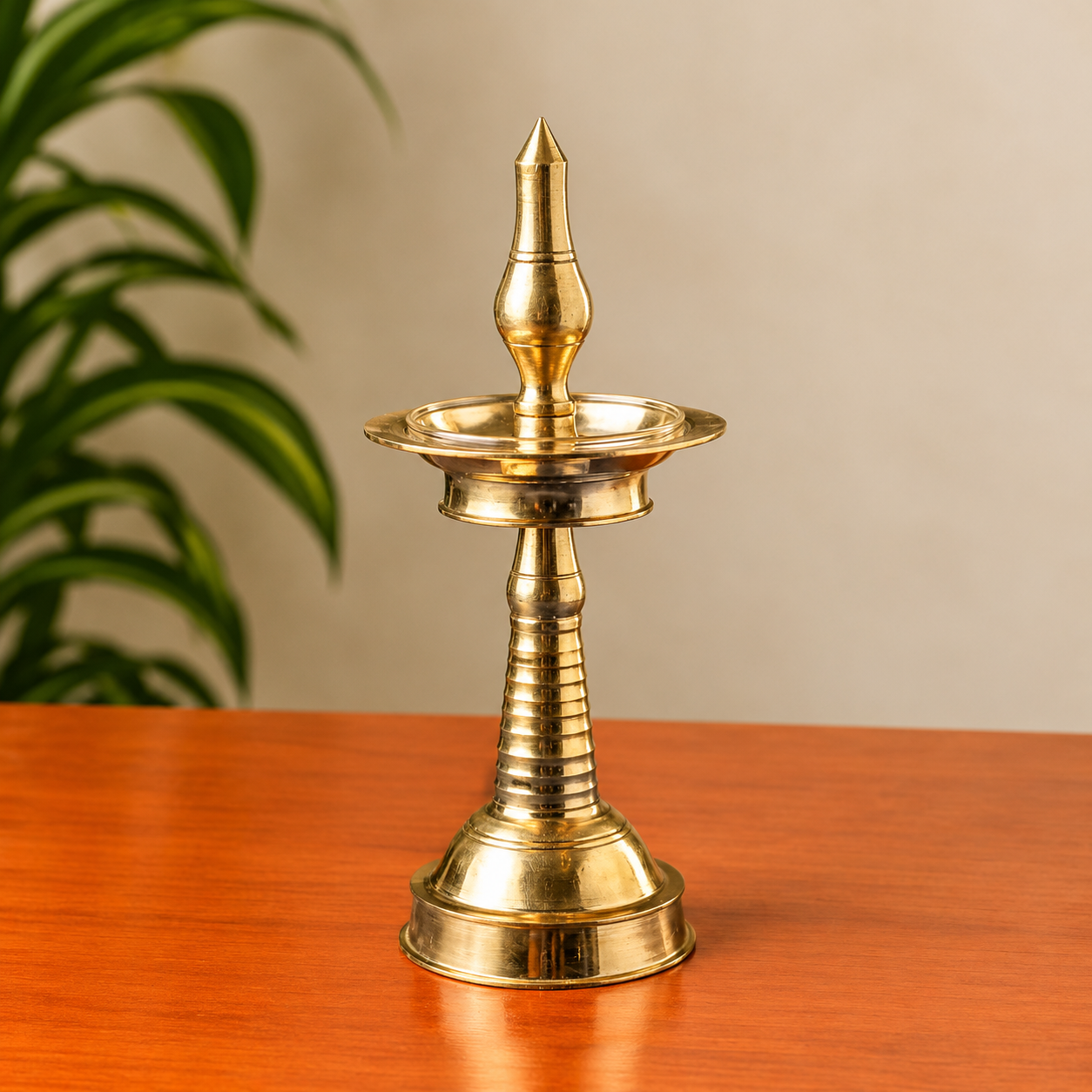 Mannarcraft Traditional Lightweight Lamp | Authentic Nilavilakku