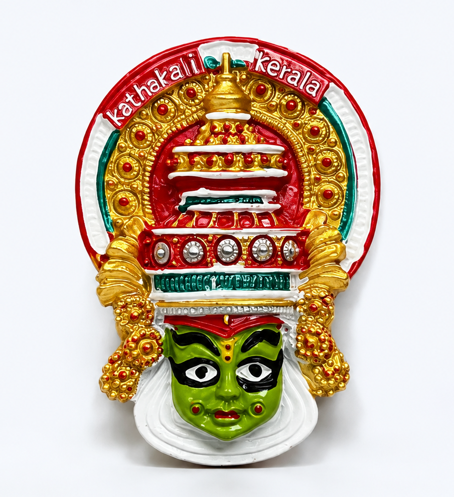 Kathakali Ceramic Fridge Magnet