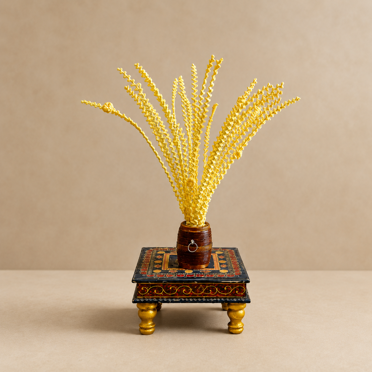 Artificial Coconut Flower Bunch – Thengin Pookula Decor