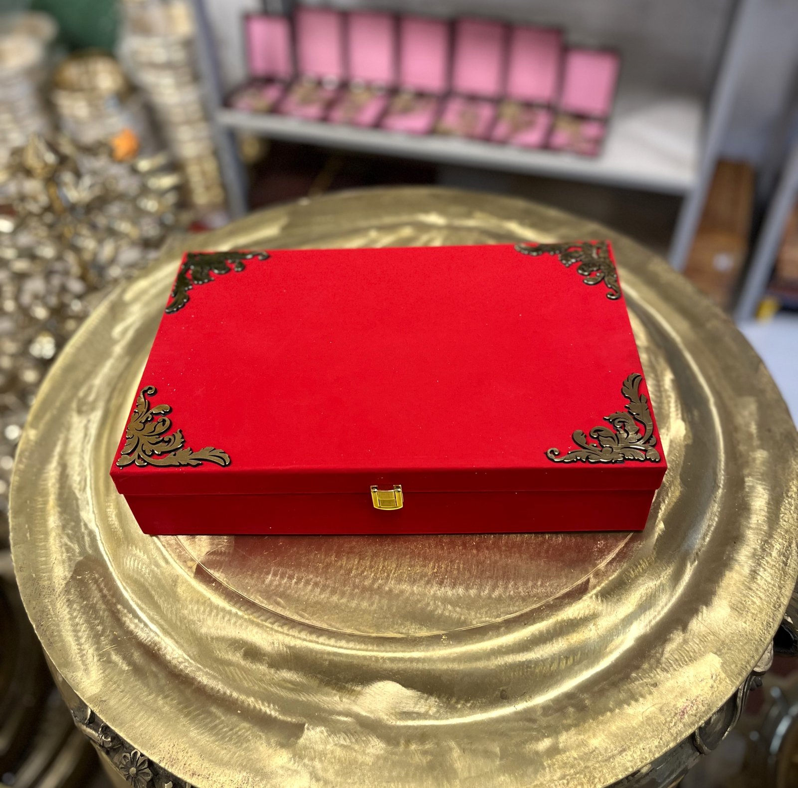Velvet Saree Box – Premium Saree Storage & Gift Box