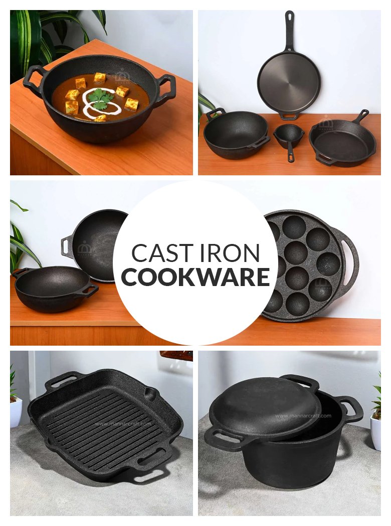 Chemical Free Cast Iron Cookware