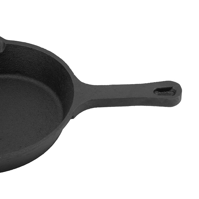 Cast Iron Skillet (06 Inch Dia)  & Compatible with Gas Stove, Induction, Oven, Pre-Seasoned (Black color)