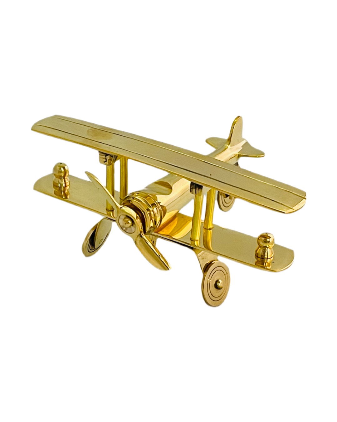Brass Antique Aeroplan Design- Home Decoration Items