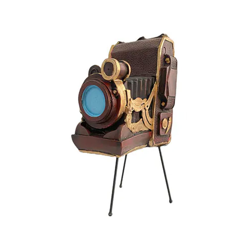 Vintage Tripod Camera Showpiece