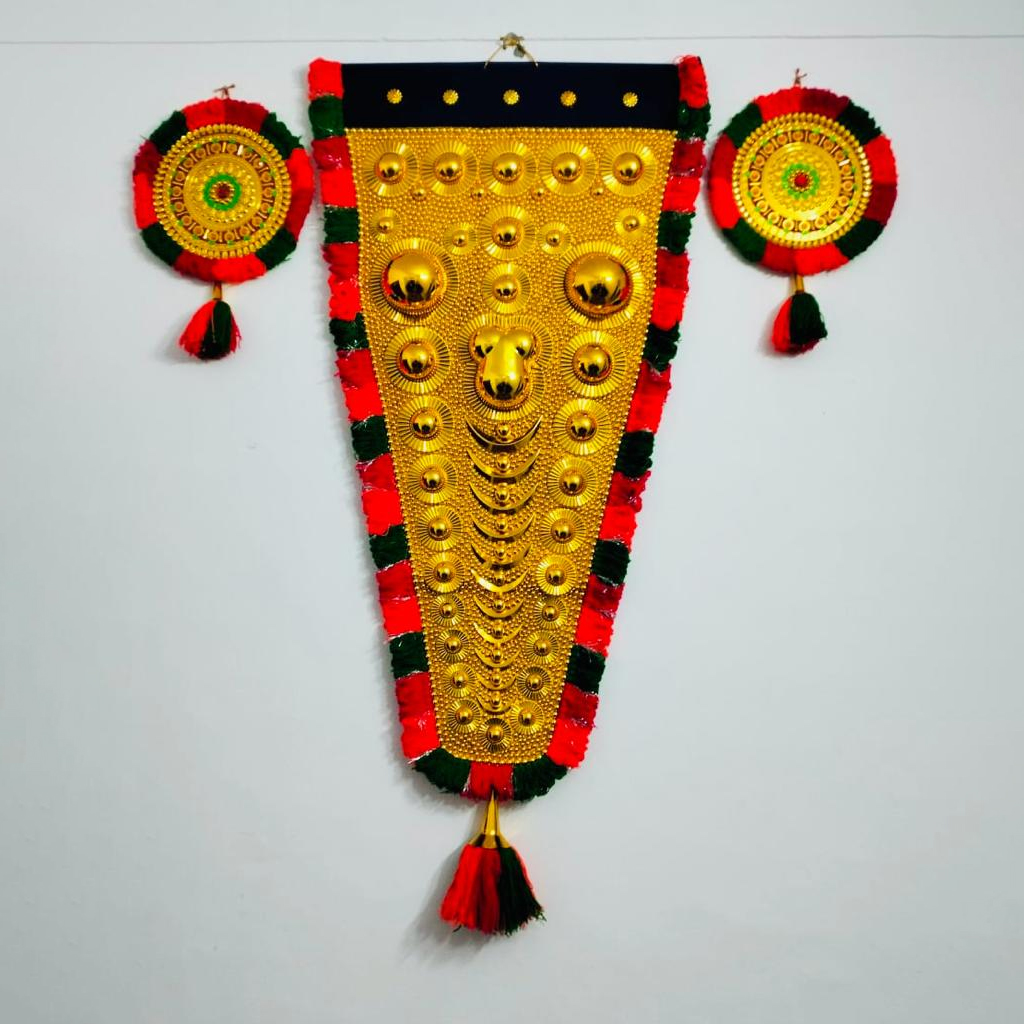 Mannar Craft Store Nettipattam Alavattam Combo Traditional Kerala
