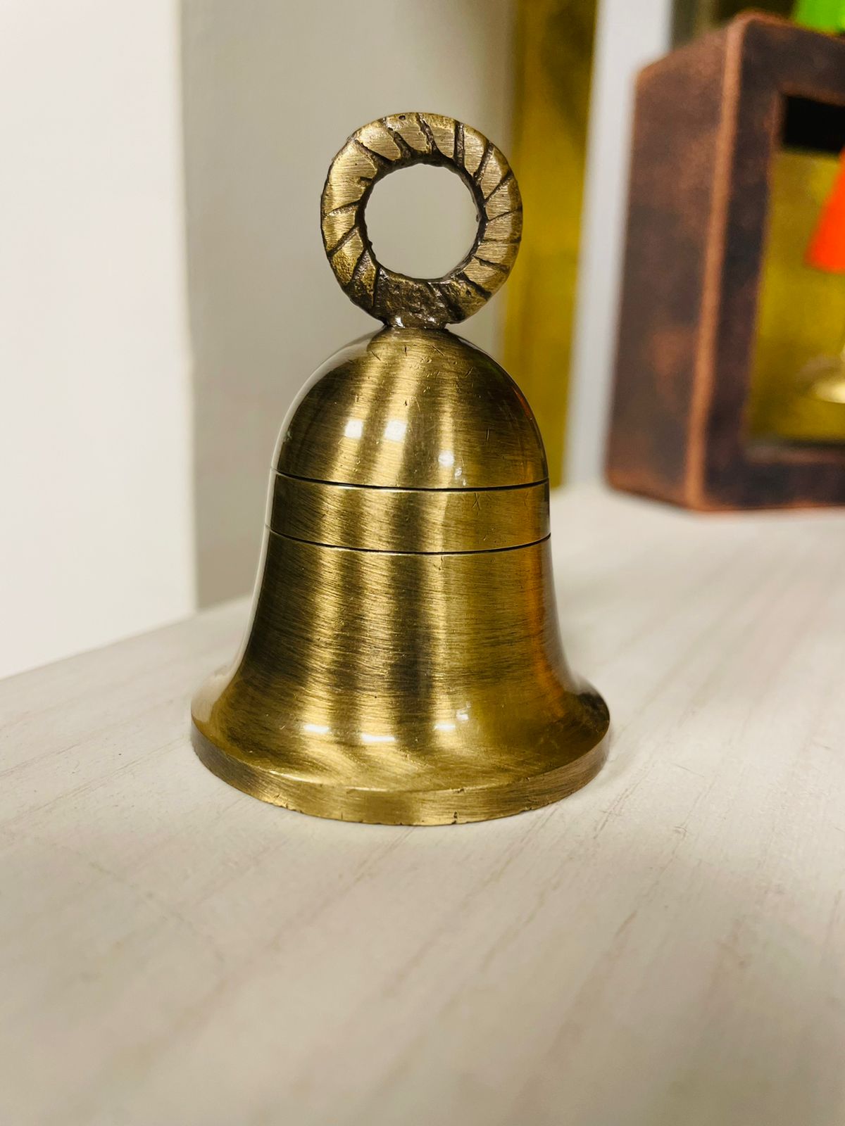Premium Brass bell-Antiq finish-2\\