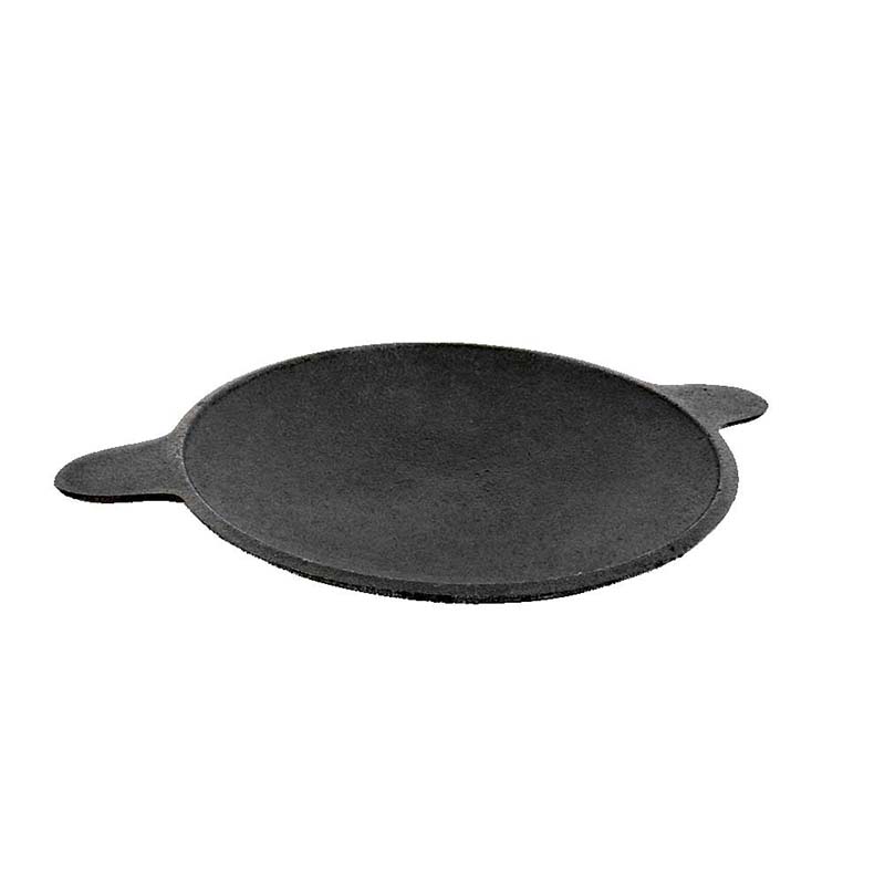 Mannar Craft Store  Cast Iron AppaChatti with Lid / Appam pan / Appam  Patra / Kallu (Pre Seasoned, Standard Size)