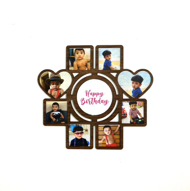 Mannar Craft Acrylic Personalized PhotoFrame,12 X 10.75 Inches