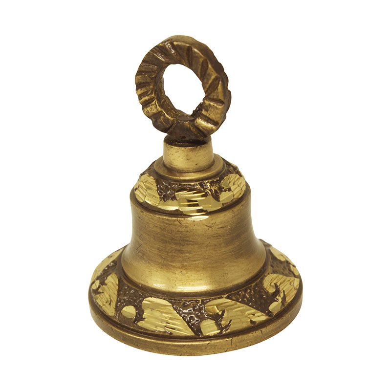 Brass Door Bell (Antique finish,size 1.25 Inch)